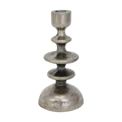 Decofinder Kerzenständer Zofingen, Antique Silber  | Schubiger Möbel