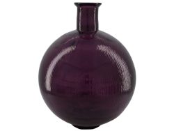 Decofinder Vase Glas Lila H: 42 cm  | Schubiger Möbel