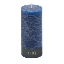 Edg Kerze Blau H: 25 cm  | Schubiger Möbel