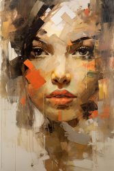 image LAND Canvas Mystic Girl  | Schubiger Möbel