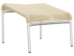 Schaffner Spaghetti-Fuss-Hocker Säntis Feuerverzinkt Braun | Schubiger Möbel