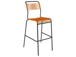 Schaffner Spaghetti-Barstuhl Säntis Orange | Schubiger Möbel