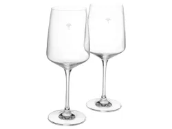 Joop Weissweinglas Set à 2 Stk Single Cornflower, Weiss Matt Weiss | Schubiger Möbel
