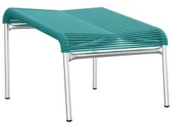 Schaffner Spaghetti-Fuss-Hocker Säntis Feuerverzinkt Blau | Schubiger Möbel