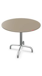 Schaffner Metall-Beistelltisch Rigi Feuerverzinkt Beige | Schubiger Möbel