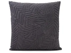 Gözze Ambiente Trendlife Kissenhülle Planty Anthrazit B: 50 cm Schwarz | Schubiger Möbel