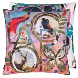 Designers Guild Kissen Lacroix Paradise - Flamingo Mehrfarbig | Schubiger Möbel