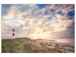 image LAND Bild mit Rahmen Leuchtturm Sylt 2  | Schubiger Möbel