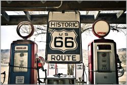 image LAND Bild mit Rahmen Route 66  | Schubiger Möbel