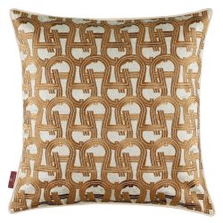 Stoeckel & Grimmler Kissenhülle Next Kupfer 45x45 cm  | Schubiger Möbel