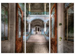 image LAND Bild mit Rahmen Lost Place Treppe 2  | Schubiger Möbel