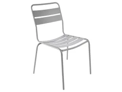 Schaffner Metall-Lattenstuhl Glarus Grau | Schubiger Möbel