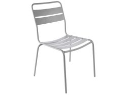 Schaffner Metall-Lattenstuhl Glarus Grau | Schubiger Möbel