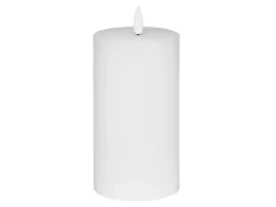 Kaheku LED Kerze Flaca Weiss H: 15 cm  | Schubiger Möbel