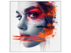 image LAND Bild mit Rahmen A Look Behind Orange  | Schubiger Möbel
