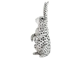 Abhika Figur Hase Ohren Stehend Getupft H: 51 cm  | Schubiger Möbel