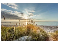 image LAND Bild mit Rahmen Sonnenuntergang am Meer  | Schubiger Möbel