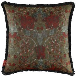 Stoeckel & Grimmler Kissenhülle Aigner Secret Khaki 45x45 cm  | Schubiger Möbel
