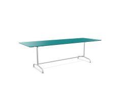 Schaffner Metall-Tisch Rigi Feuerverzinkt Blau | Schubiger Möbel