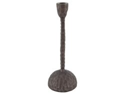 Decofinder Kerzenständer Metall Bronze H: 33 cm  | Schubiger Möbel