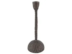 Decofinder Kerzenständer Metall Bronze H: 33 cm  | Schubiger Möbel