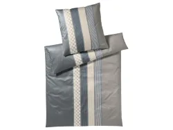 Elegante Bettwäsche Cornflower Stripes Deep Rose  | Schubiger Möbel