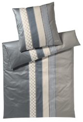 Elegante Bettwäsche Cornflower Stripes Deep Rose  | Schubiger Möbel