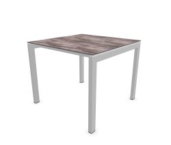 Schaffner Gartentisch Luzern Decor Quadratisch Braun | Schubiger Möbel