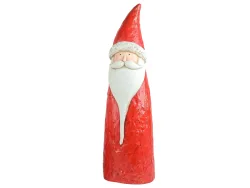 Decofinder Figur Santa Outdoor, Rot/grün, H:70 cm Mehrfarbig | Schubiger Möbel