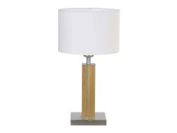 HerzBlut Tischlampe Delta Eiche Weiss | Schubiger Möbel