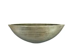 Decofinder Pflanzengefäss Rowen, Schifftopf, Grün B: 36 cm  | Schubiger Möbel