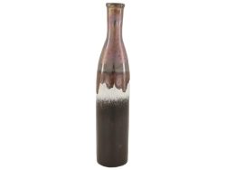 Dijk Vase Keramik Hellblau-Grau H: 32 cm  | Schubiger Möbel