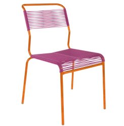 Schaffner Spaghetti-Stuhl Säntis Rosa | Schubiger Möbel
