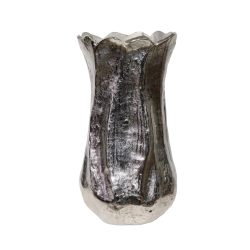 Decofinder Vase Metall Nickel H:50 cm  | Schubiger Möbel