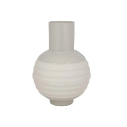 Decofinder Vase Grecia, Hellgrau  | Schubiger Möbel