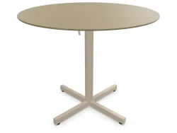 Schaffner Gartentisch Luzern Rund Beige | Schubiger Möbel