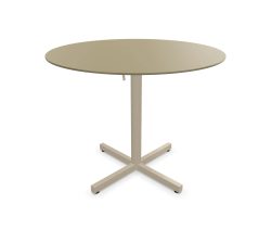 Schaffner Gartentisch Luzern Rund Beige | Schubiger Möbel