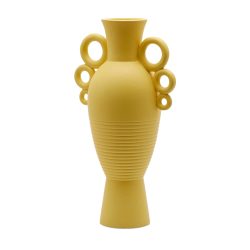 Edg Vase Anfora Keramik Gelb H: 44 cm  | Schubiger Möbel