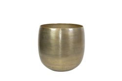 Decofinder Pflanzengefäss Rowen, Übertopf, Gold B: 15 cm  | Schubiger Möbel