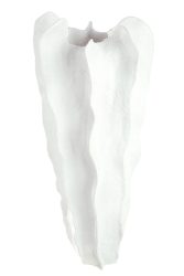 Gilde Vase Wavey Kunstharz Weiss H: 92 cm  | Schubiger Möbel