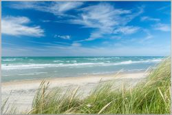 image LAND Bild mit Rahmen Nordseestrand  | Schubiger Möbel