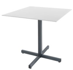 Schaffner Gartentisch Luzern Quadratisch Weiss | Schubiger Möbel