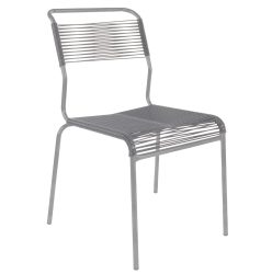 Schaffner Spaghetti-Stuhl Säntis Grau | Schubiger Möbel