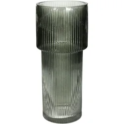 Kersten Vase Stripe, Glas H: 25 cm  | Schubiger Möbel