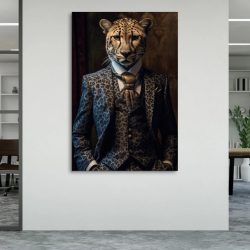 image LAND Acrylglasbild Stylish Cheetah  | Schubiger Möbel
