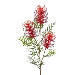 Gasper Kunstblume Grevilleazweig, Rot H: 83 cm  | Schubiger Möbel