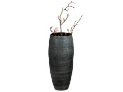 Gilde Gefäss Scuro Schwarz H: 61 cm Schwarz | Schubiger Möbel