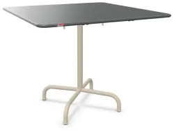 Schaffner Metall-Tisch Rigi Quadratisch Grau | Schubiger Möbel