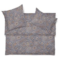 Schlossberg Bettwäsche Perinn-Noblesse, Blue  | Schubiger Möbel