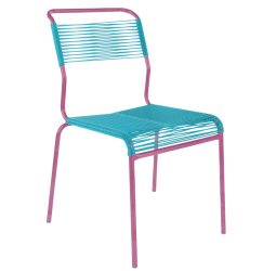 Schaffner Spaghetti-Stuhl Säntis Blau | Schubiger Möbel